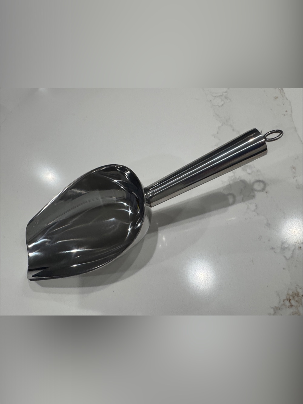 Stainless Steel Scoop - Silver